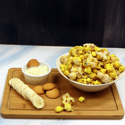 Banana Pudding Popcorn Bowl - Square