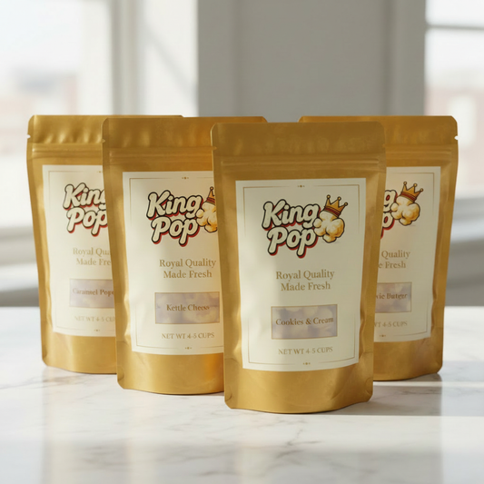 Classroom Hero Pack - 5 bags with KingPop labels