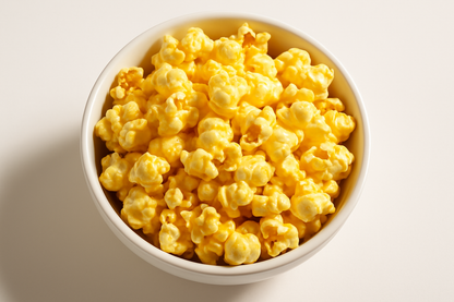Movie Butter Popcorn in Bowl