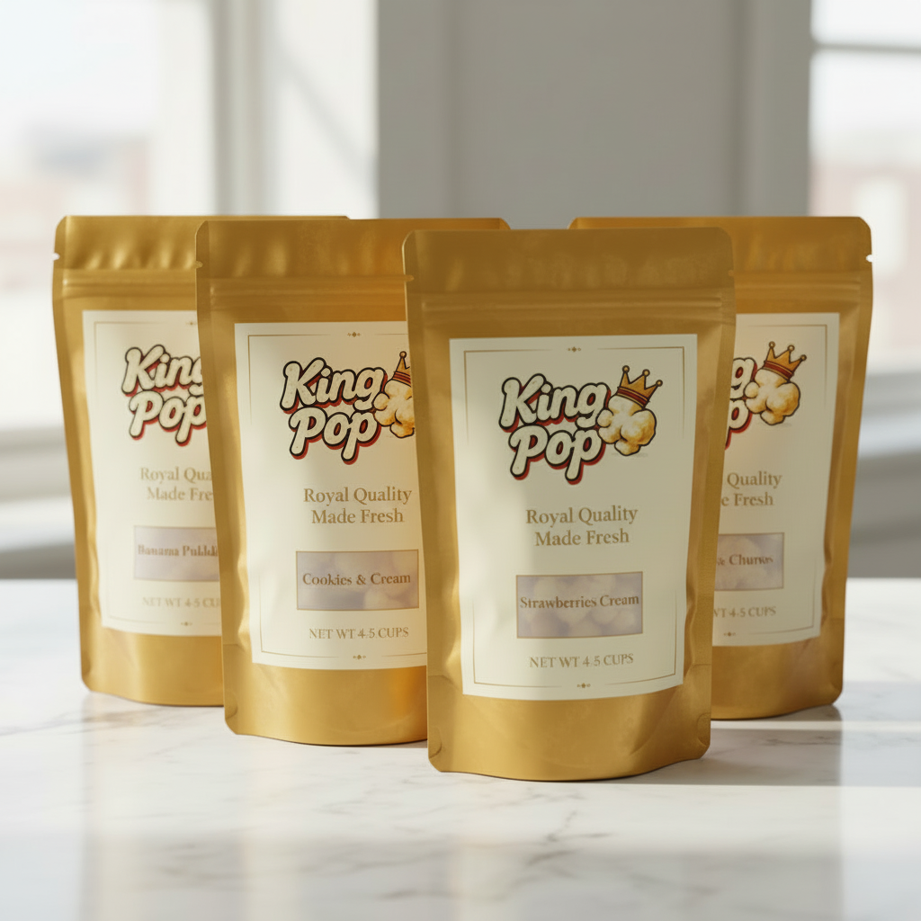 Sweet Tooth Bundle - KingPop labels with flavors