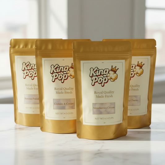 Sweet Tooth Bundle - KingPop labels with flavors